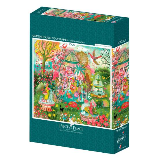 Puzzle Pieces and Peace Fontaines à effet de Serre 1000 pcs