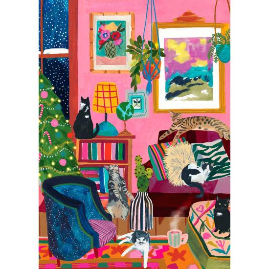 Puzzle Pieces and Peace Chats Faits Maison 1000 Pcs Puzzle Pieces and Peace Chats Faits Maison 1000 Pcs