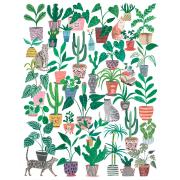 Puzzle Pieces and Peace Chats et Plantes de 500 Pieces