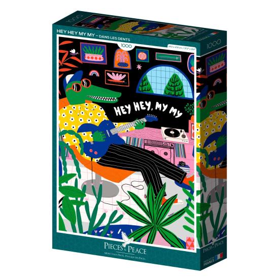 Pieces and Peace Hey Hey My My Puzzle 1000 pièces