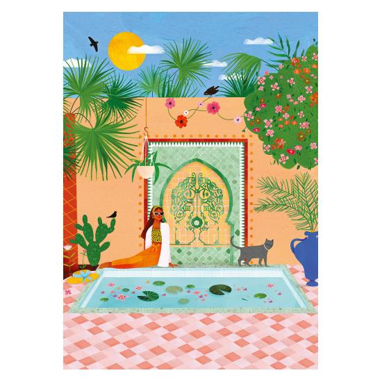 Puzzle Pièces et Paix Riad 1500 Pièces