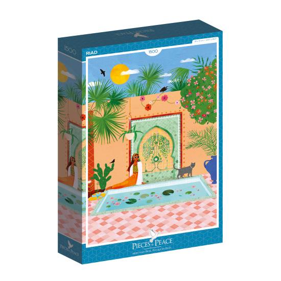 Puzzle Pièces et Paix Riad 1500 Pièces