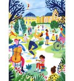 Puzzle Pieces and Peace Jardin Public 1000 Pcs