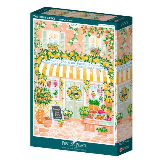 Puzzle Pieces and Peace Le Panier De Fruits 1000 Pcs