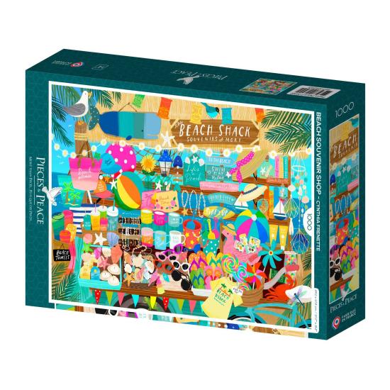 Puzzle Pieces and Peace Boutique de souvenirs Strand 1000 Pcs