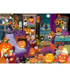 Puzzle Pieces and Peace L'Heure Des Sorcières D'Halloween 1500 p