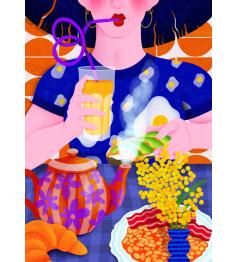 Puzzle Pieces and Peace Le Brunch de 500 Pzs