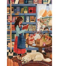Puzzle Pieces and Peace Librairie Des Conteurs 1000 pièces