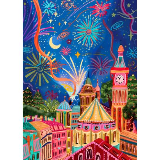 Puzzle Pieces and Peace Feu d'artifice de 500 Pzs Puzzle Pieces and Peace Feu d'artifice de 500 Pzs