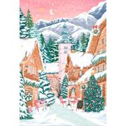Puzzle Pieces and Peace Megève, Alpes Françaises 1000 Pcs