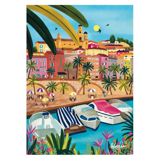 Puzzle Pièces et Paix Menton 1000 pièces