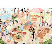 Puzzle Pieces and Peace Marché Des Producteurs 1000 Pcs