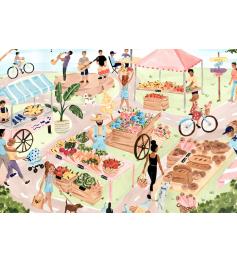 Puzzle Pieces and Peace Marché Des Producteurs 1000 Pcs