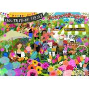 Puzzle Pieces and Peace Marché Aux Fleurs 1500 pièces