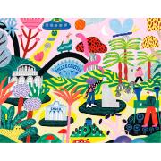 Puzzle Pieces and Peace Montagne russe 1000 pcs