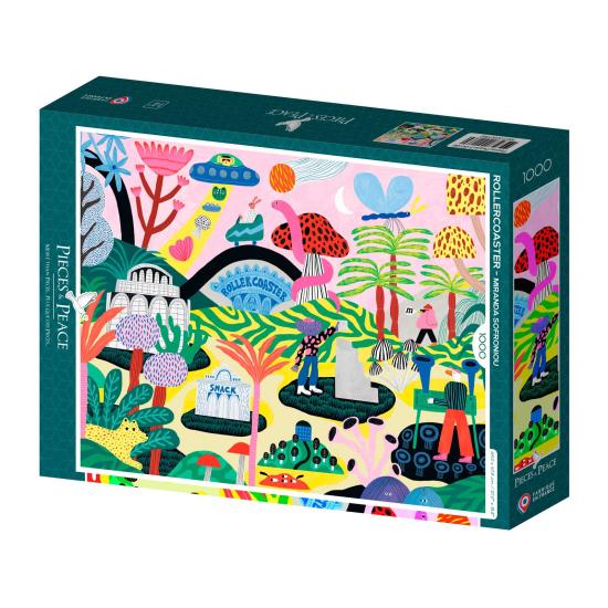 Puzzle Pieces and Peace Montagne russe 1000 pcs Puzzle Pieces and Peace Montagne russe 1000 pcs