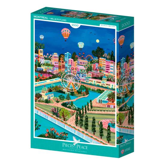 Puzzle Pieces and Pieces Montreal 2000 pièces