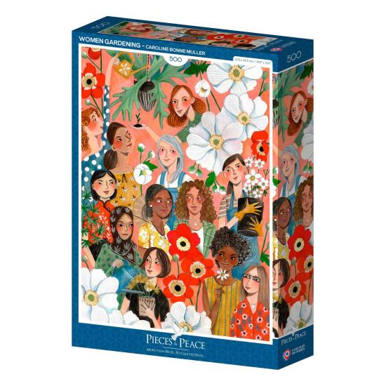 Puzzle Pieces and Peace Femmes jardinant 500 Pzs
