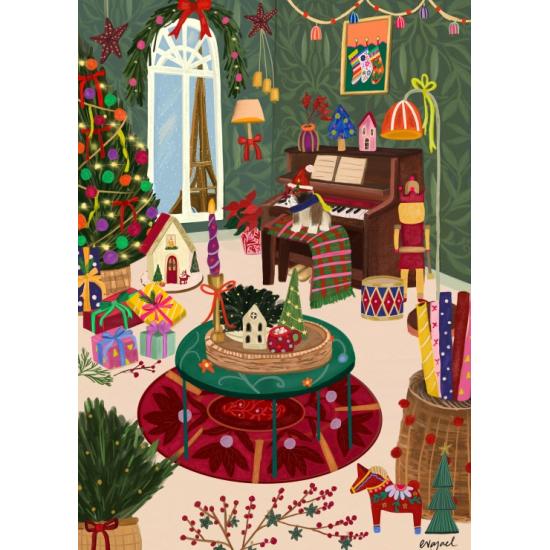 Puzzle Pieces and Peace Noël À Paris 500 pièces