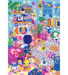 Puzzle Pieces and Peace Nostalgie Des Années 90 1000 Pcs