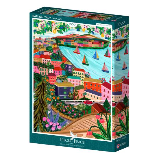 Puzzle Pieces and Peace Naples, Italie 1000 pièces