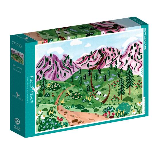 Puzzle Pieces and Peace Nouvelle-Zélande 2000 pièces