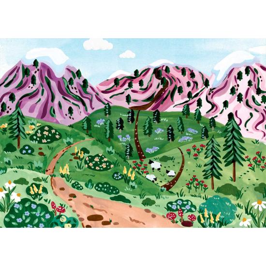 Puzzle Pieces and Peace Nouvelle-Zélande 500 pièces