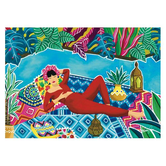 Puzzle Pieces and Peace Odalisque 1000 pièces