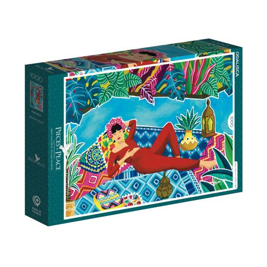 Puzzle Pieces and Peace Odalisque 1000 pièces