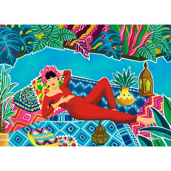 Puzzle Pieces and Peace Odalisque 500 pièces