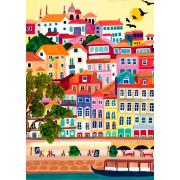 Puzzle Pieces and Peace Porto, Portugal 1000 pcs
