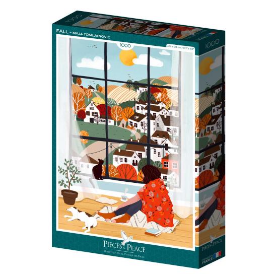 Pieces and Peace Puzzle d'automne 1000 pièces Pieces and Peace Puzzle d'automne 1000 pièces