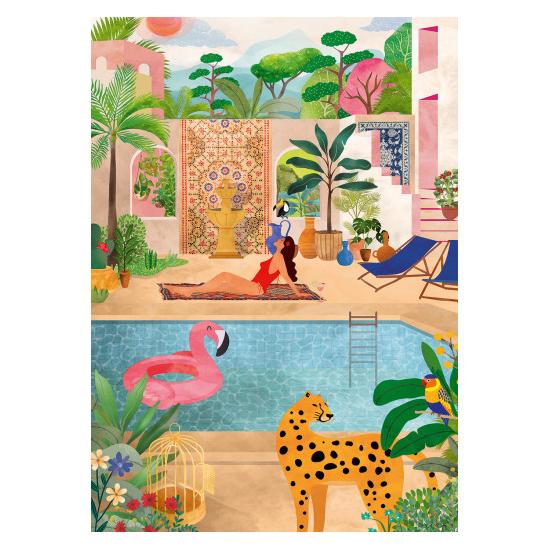 Puzzle Pieces and Peace Summer Paradise 1000 pièces