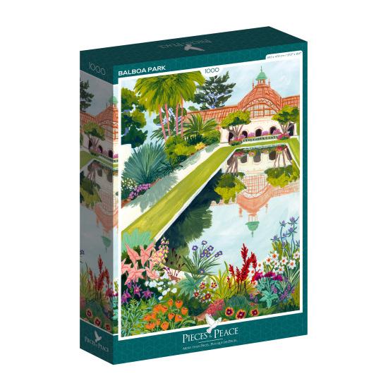 Pièces et paix Balboa Park Puzzle 1000 pièces