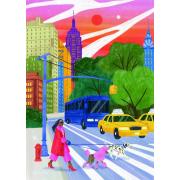 Puzzle Pieces and Peace Promenez-vous à New York de 500 Pzs