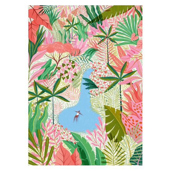 Puzzle Pieces and Peace Piscine Naturelle 1000 Pièces