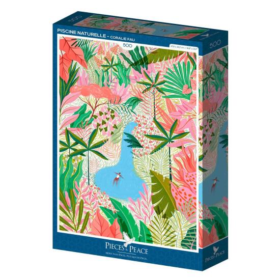 Puzzle Pieces and Peace Piscine Naturelle 500 Pzs