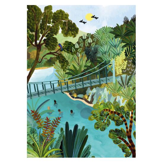 Puzzle Pieces and Peace Piscines bleues 1000 pièces