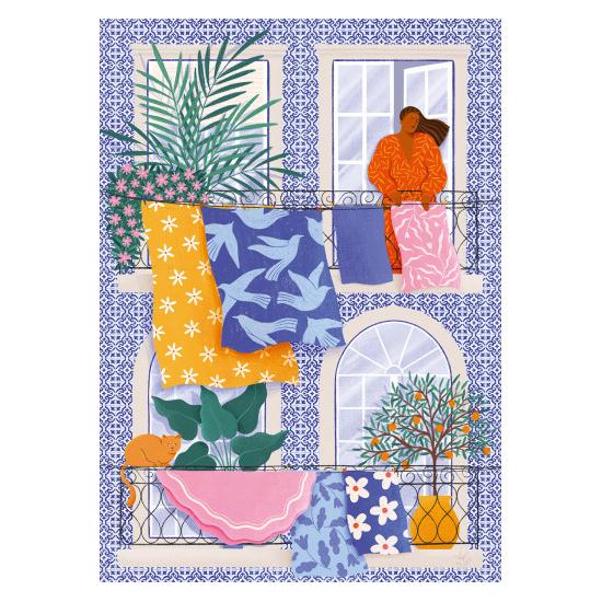 Puzzle Pièces et Paix Porto 1500 Pièces