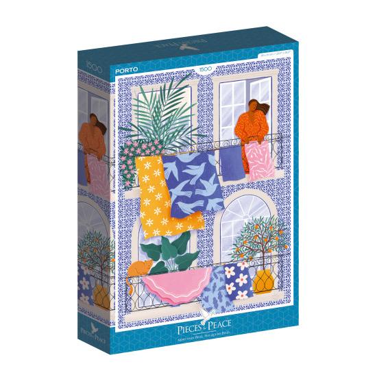 Puzzle Pièces et Paix Porto 1500 Pièces