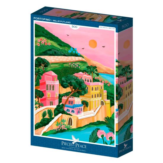 Pièces et paix Portofino Puzzle 500 pièces