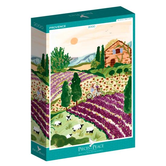Puzzle Pièces et Paix Provence 2000 Pièces Puzzle Pièces et Paix Provence 2000 Pièces