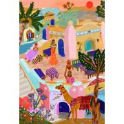 Puzzle Pieces and Peace Village Nubien 1000 pcs