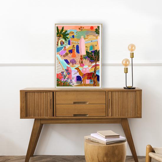 Puzzle Pieces and Peace Village Nubien 1000 pcs