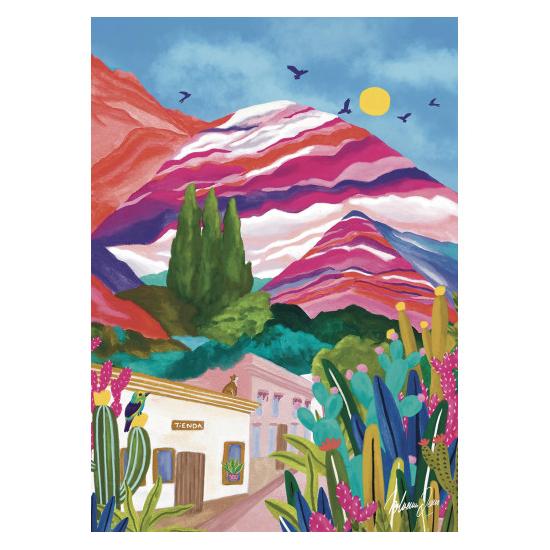 Pièces de puzzle et paix Purmamarca 1000 pièces