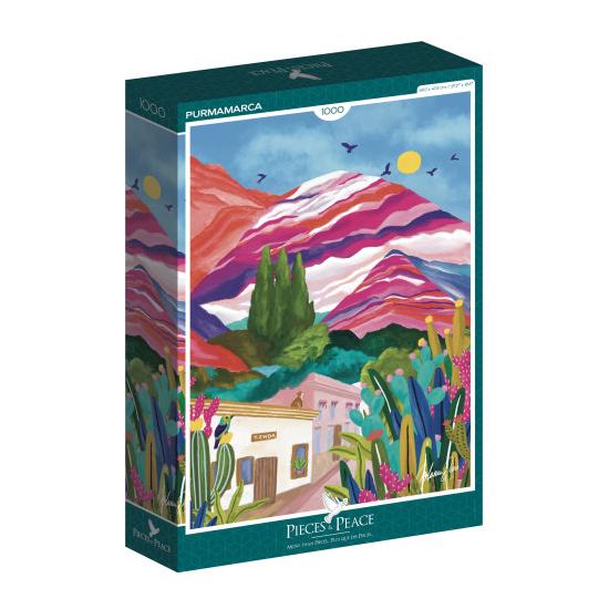 Pièces de puzzle et paix Purmamarca 1000 pièces