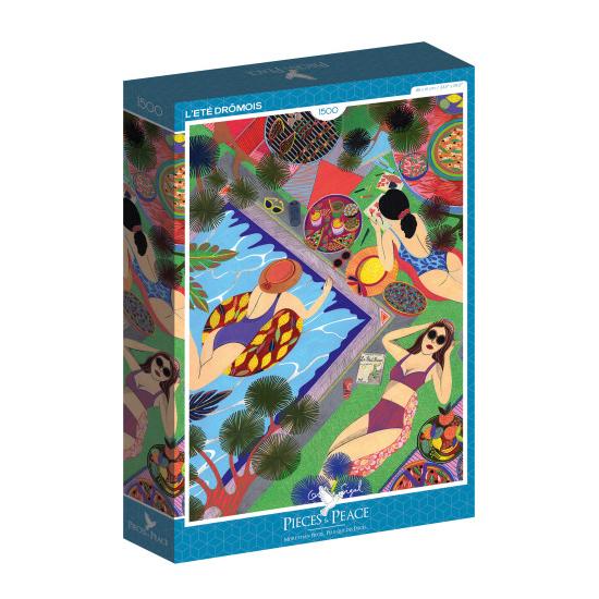 Puzzle Pieces and Peace Summer in Drome 1500 pièces