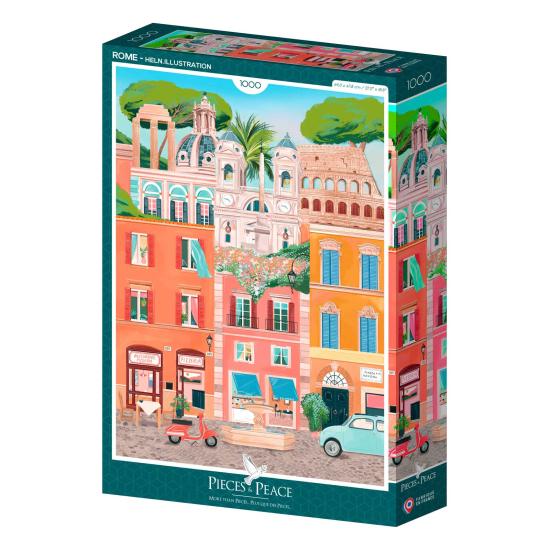 Puzzle Pieces and Peace Rome 1000 pcs