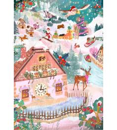 Puzzle Pieces and Peace Forêt-Noire à Noël 1000 pièces