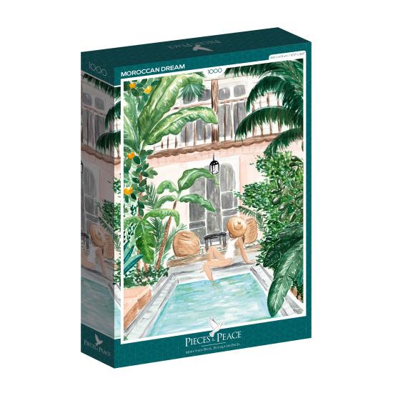 Puzzle Pieces and Peace Rêve Marocain 1000 Pièces
